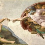 Michelangelo - God in the Cappella Sistina