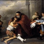 The prodigal son by Bartolomé Esteban Murillo