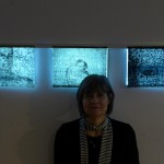 Diana at Opening with the Diana, Giulio, Cinzia collaboration work
